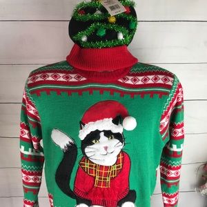 Christmas Cat Ugly Christmas Sweater